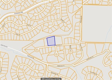 It is possible to find lot that is over one acre, and this is on Bella Vista - Metfield Golf Complex and Country Club in Arkansas - for sale on GolfHomes.com, golf home, golf lot