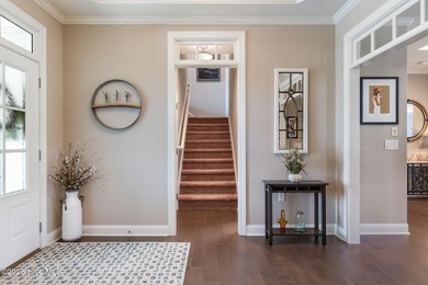 Discover easy, low-maintenance living in this like-new beauty on Compass Pointe Golf Course in North Carolina - for sale on GolfHomes.com, golf home, golf lot