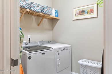 Discover easy, low-maintenance living in this like-new beauty on Compass Pointe Golf Course in North Carolina - for sale on GolfHomes.com, golf home, golf lot