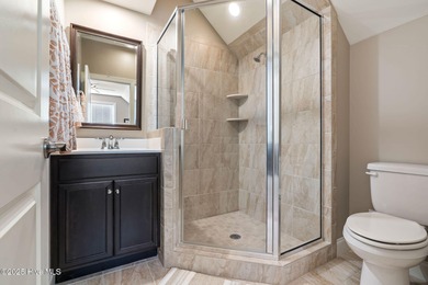 Discover easy, low-maintenance living in this like-new beauty on Compass Pointe Golf Course in North Carolina - for sale on GolfHomes.com, golf home, golf lot