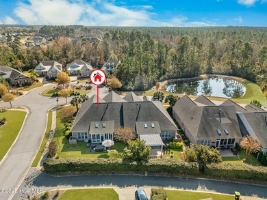 Discover easy, low-maintenance living in this like-new beauty on Compass Pointe Golf Course in North Carolina - for sale on GolfHomes.com, golf home, golf lot