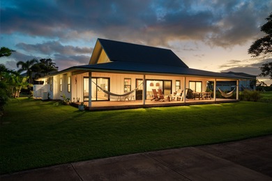 Modern Hawaiian Plantation style residence completed in 2022 and on Kiahuna Golf Club in Hawaii - for sale on GolfHomes.com, golf home, golf lot