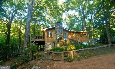 Cozy, private 3/2.5 home. Open floor plan. Recently renovated on Rabun Golf Club in Georgia - for sale on GolfHomes.com, golf home, golf lot