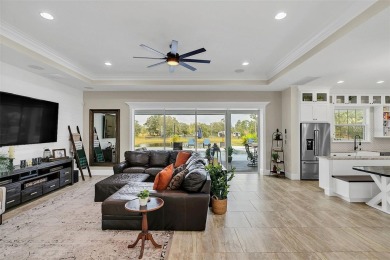 This exquisite 6 bedroom, 4.5 bath modern farmhouse sits on on Wedgefield Golf Club in Florida - for sale on GolfHomes.com, golf home, golf lot