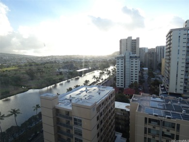 Conveniently located in Waikiki...unit has an enclosed lanai for on Ala Wai Golf Course in Hawaii - for sale on GolfHomes.com, golf home, golf lot