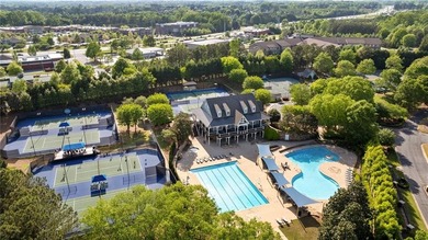 Tucked into a quiet cul-de-sac street within one of Suwanee's on Laurel Springs Golf Club in Georgia - for sale on GolfHomes.com, golf home, golf lot