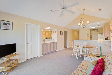 Introducing this fully furnished, top floor, end unit 2-bedroom on River Oaks Golf Plantation  in South Carolina - for sale on GolfHomes.com, golf home, golf lot