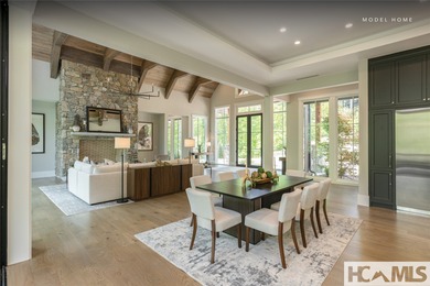 Elegance, sophistication, and mountain mastery converge in this on Headwaters Golf Club in North Carolina - for sale on GolfHomes.com, golf home, golf lot