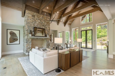 Elegance, sophistication, and mountain mastery converge in this on Headwaters Golf Club in North Carolina - for sale on GolfHomes.com, golf home, golf lot