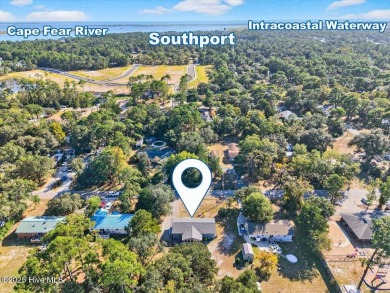Welcome to a Southport gem where charm, history, and comfort on The Lakes Country Club in North Carolina - for sale on GolfHomes.com, golf home, golf lot