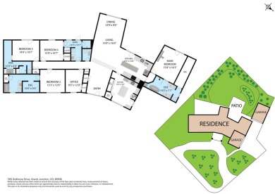 Steadily becoming one of the most sought-after locations, this on Bookcliff Country Club in Colorado - for sale on GolfHomes.com, golf home, golf lot