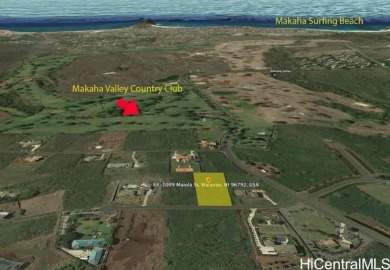 Exciting Investment Opportunity! Build your dream home on this on Makaha Valley Country Club in Hawaii - for sale on GolfHomes.com, golf home, golf lot