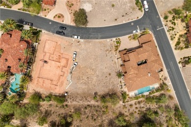 Custom lot in the picturesque, maturely landscaped, guard-gated on South Shore At Lake Las Vegas in Nevada - for sale on GolfHomes.com, golf home, golf lot