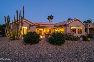 AS YOU ENTER THIS BEAUTIFUL WINDROSE ll. THE SENSATIONAL VIEWS on Sun City Grand Golf Couse and Club in Arizona - for sale on GolfHomes.com, golf home, golf lot