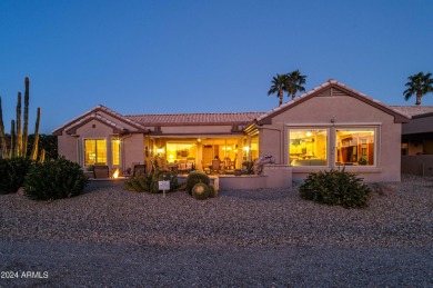 AS YOU ENTER THIS BEAUTIFUL WINDROSE ll. THE SENSATIONAL VIEWS on Sun City Grand Golf Couse and Club in Arizona - for sale on GolfHomes.com, golf home, golf lot