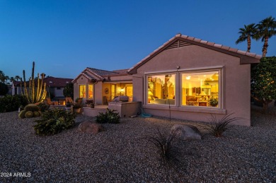 AS YOU ENTER THIS BEAUTIFUL WINDROSE ll. THE SENSATIONAL VIEWS on Sun City Grand Golf Couse and Club in Arizona - for sale on GolfHomes.com, golf home, golf lot