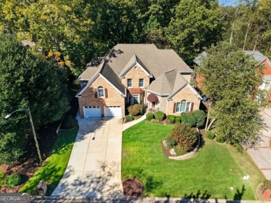 Stately elegance and livable luxury await at this expansive 5 on Brookstone Golf and Country Club in Georgia - for sale on GolfHomes.com, golf home, golf lot