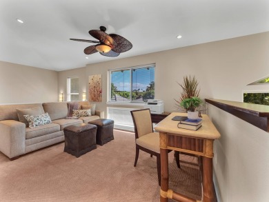 This rare 3-bedroom, 3-bath end unit villa in the gated Palm on Mauna Lani Resort Golf Course in Hawaii - for sale on GolfHomes.com, golf home, golf lot