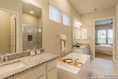 Beautiful brand new one story home that's tucked away behind the on Olympia Hills Golf and Conference Center in Texas - for sale on GolfHomes.com, golf home, golf lot