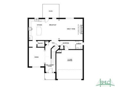 The Chadwick Plan built by Stephen Elliott Homes. Quick Move-In! on Chimney Oaks Golf Club in Georgia - for sale on GolfHomes.com, golf home, golf lot