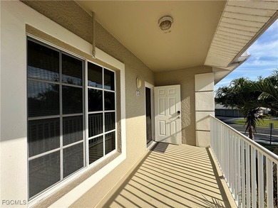 This 2nd-floor end-unit condo is shaded by mature trees and on Westminster Golf Club in Florida - for sale on GolfHomes.com, golf home, golf lot