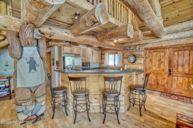 Custom FULL LOG cabin ON TWO LOTS . This Pinetop Lakes Country on Pinetop Lakes Golf and Country Club in Arizona - for sale on GolfHomes.com, golf home, golf lot