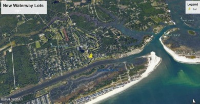 WATERFRONT! Here's a Rare Opportunity to own a Waterway lot on Brick Landing Plantation Yacht and Golf Club in North Carolina - for sale on GolfHomes.com, golf home, golf lot