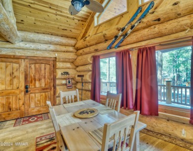 Custom FULL LOG cabin ON TWO LOTS . This Pinetop Lakes Country on Pinetop Lakes Golf and Country Club in Arizona - for sale on GolfHomes.com, golf home, golf lot