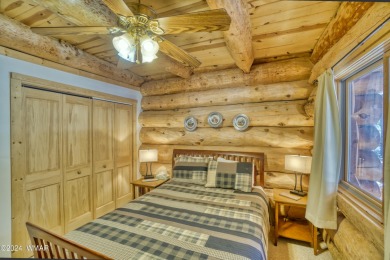 Custom FULL LOG cabin ON TWO LOTS . This Pinetop Lakes Country on Pinetop Lakes Golf and Country Club in Arizona - for sale on GolfHomes.com, golf home, golf lot