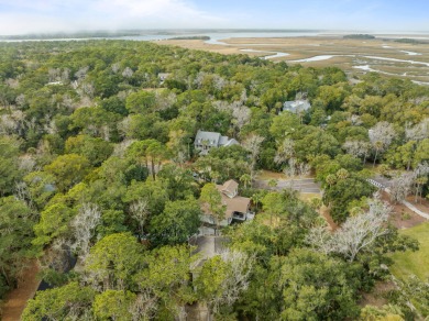 This lovely traditional home is located on the 12th green of on The Seabrook Island Club in South Carolina - for sale on GolfHomes.com, golf home, golf lot