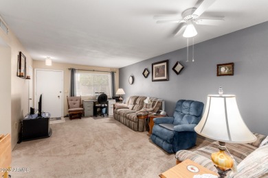 You don't want to miss this charming 2-bedroom townhome in the on Sun City Lakes West and East in Arizona - for sale on GolfHomes.com, golf home, golf lot