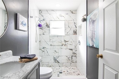 Stunningly renovated throughout! The beautifully updated kitchen on Sabal Springs Golf and Racquet Club in Florida - for sale on GolfHomes.com, golf home, golf lot