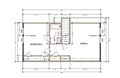 Welcome to the Bishop floor plan. This spacious home has on Woodfin Ridge Golf Club in South Carolina - for sale on GolfHomes.com, golf home, golf lot