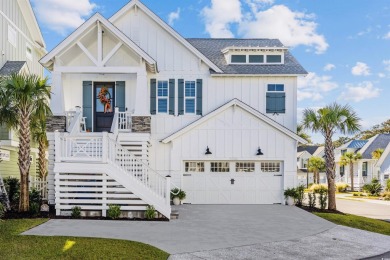 Welcome to this exquisite, nearly-new Craftsman-style beach on Pine Lakes Country Club in South Carolina - for sale on GolfHomes.com, golf home, golf lot