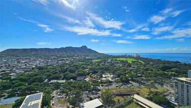 Located on the 30th floor of Diamond Head Vista, this corner on Ala Wai Golf Course in Hawaii - for sale on GolfHomes.com, golf home, golf lot