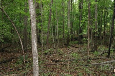 Established subdivision 1.18 acre lot, lot slopes from the road on Sunrise Golf Club in Georgia - for sale on GolfHomes.com, golf home, golf lot