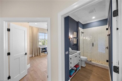 This stunning 2,748 sq. ft. three-bedroom plus den residence on Pelican Marsh Golf Club in Florida - for sale on GolfHomes.com, golf home, golf lot