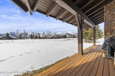 This charming home is a great opportunity to own in the Cabins on Jackson Hole Golf and Tennis Club in Wyoming - for sale on GolfHomes.com, golf home, golf lot