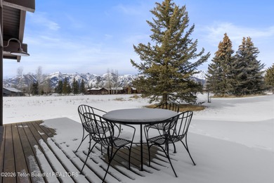 This charming home is a great opportunity to own in the Cabins on Jackson Hole Golf and Tennis Club in Wyoming - for sale on GolfHomes.com, golf home, golf lot