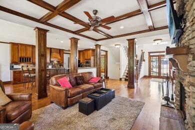 Elegant Four-Sided Brick Home on Golf Course Cul-de-Sac with on Traditions of Braselton Golf Club in Georgia - for sale on GolfHomes.com, golf home, golf lot