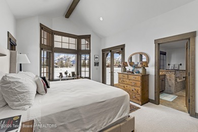 This charming home is a great opportunity to own in the Cabins on Jackson Hole Golf and Tennis Club in Wyoming - for sale on GolfHomes.com, golf home, golf lot