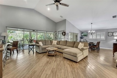 CHARMING SINGLE STORY HOME SITUATED ON AN OVERSIZED CONSERVATION on TPC of Tampa Bay in Florida - for sale on GolfHomes.com, golf home, golf lot