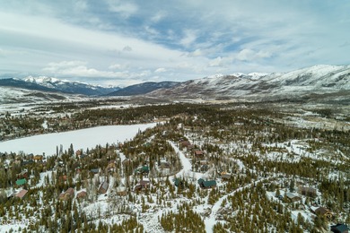 Backing to Recrreation District land ths lovely lot feels on Grand Lake Golf Course in Colorado - for sale on GolfHomes.com, golf home, golf lot