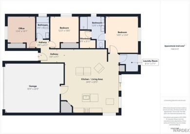 Don't miss your opportunity to own this like-new construction on Valle Vista Golf Course in Arizona - for sale on GolfHomes.com, golf home, golf lot