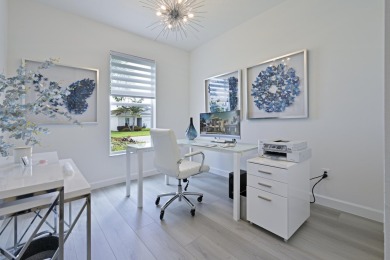 Stunning, move-in ready home with long lake views in the 55+ on Marina Lakes Golf Course in Florida - for sale on GolfHomes.com, golf home, golf lot