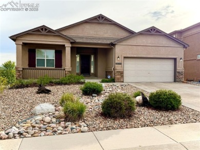Stunning Ranch Home with Unbeatable Pikes Peak Views! Welcome to on Antler Creek Golf Course in Colorado - for sale on GolfHomes.com, golf home, golf lot