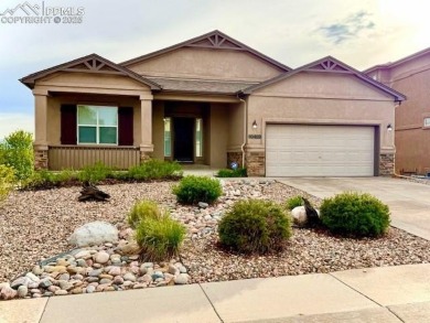 Stunning Ranch Home with Unbeatable Pikes Peak Views! Welcome to on Antler Creek Golf Course in Colorado - for sale on GolfHomes.com, golf home, golf lot