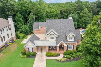 Gorgeous Jeremy Rutenburg fine custom Porte-cochere home on Bridgemill Golf Club in Georgia - for sale on GolfHomes.com, golf home, golf lot