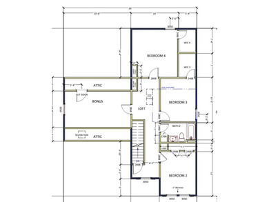 The Ridge plan! The primary suite, laundry, and living area fill on Woodfin Ridge Golf Club in South Carolina - for sale on GolfHomes.com, golf home, golf lot