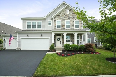 Step into a realm of sophisticated comfort with this exceptional on Golf Club of Dublin in Ohio - for sale on GolfHomes.com, golf home, golf lot